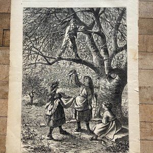 Harper's Weekly, Woodcut Engraving, Antique Print